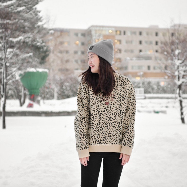 Trust Your ❤️ Leopard Print (ครีม/ชมพู/เทา)