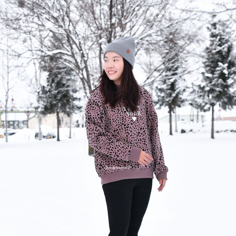 Trust Your ❤️ Leopard Print (ครีม/ชมพู/เทา)