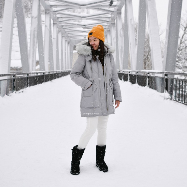 The first duck down coat (ชมพู/ดำ/เทา)