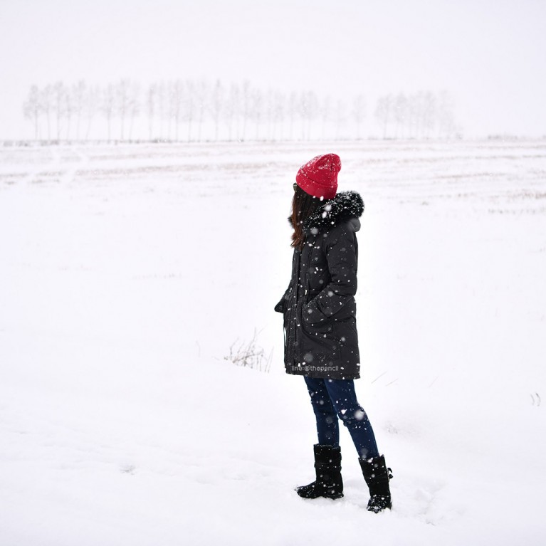 The first duck down coat (ชมพู/ดำ/เทา)