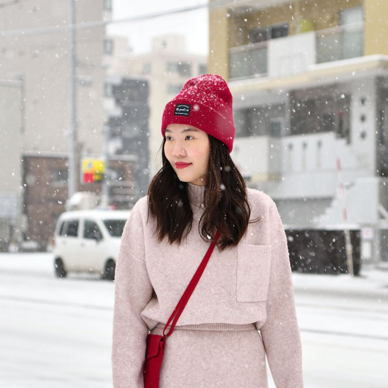 The pencil beanie (ดำ/น้ำตาล/เทา/แดง/ชมพู/เหลือง)