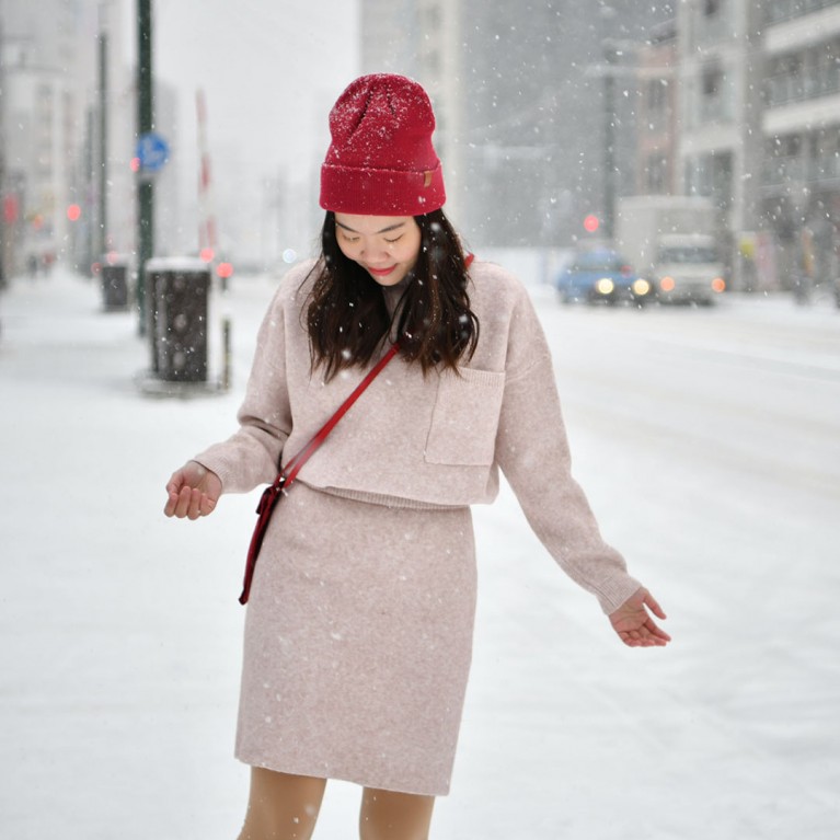 The pencil beanie (ดำ/น้ำตาล/เทา/แดง/ชมพู/เหลือง)