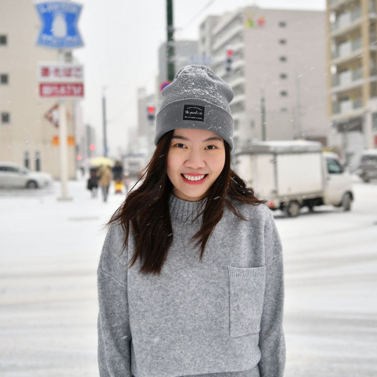 The pencil beanie (ดำ/น้ำตาล/เทา/แดง/ชมพู/เหลือง)