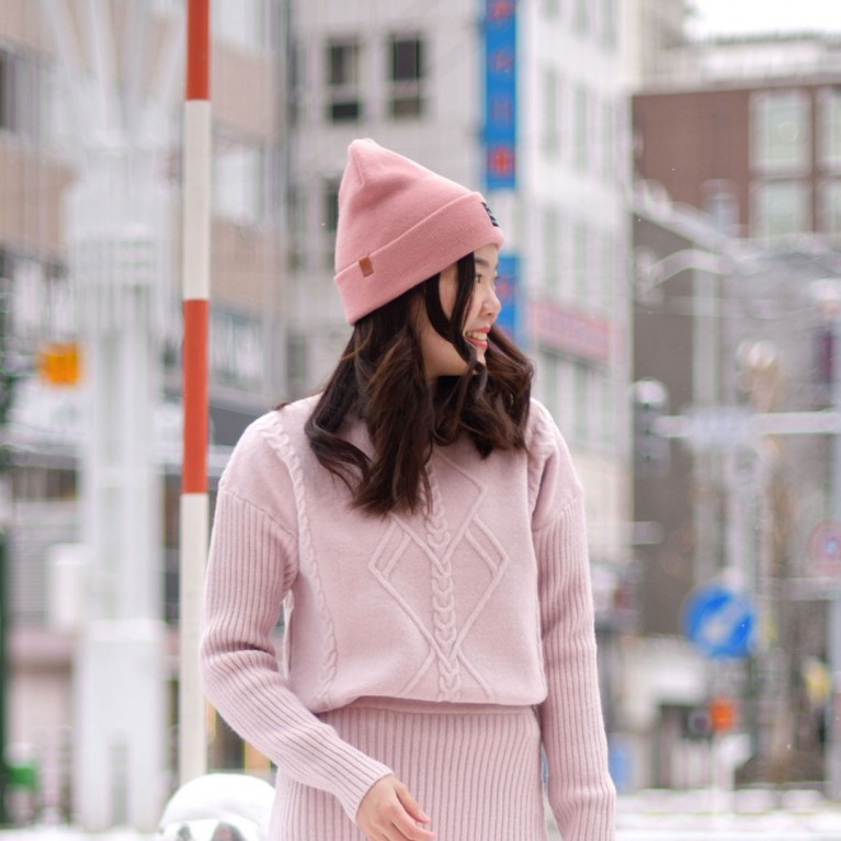 The pencil beanie (ดำ/น้ำตาล/เทา/แดง/ชมพู/เหลือง)