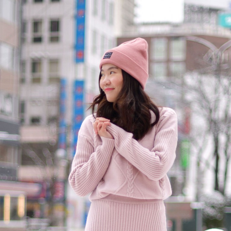 The pencil beanie (ดำ/น้ำตาล/เทา/แดง/ชมพู/เหลือง)