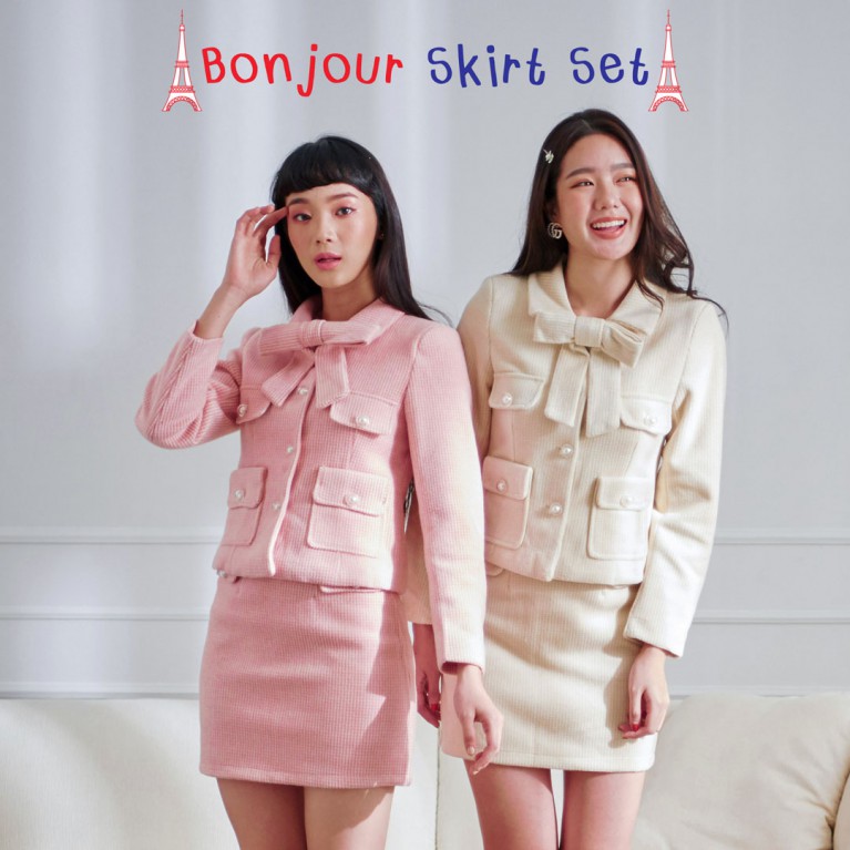 Bonjour skirt set