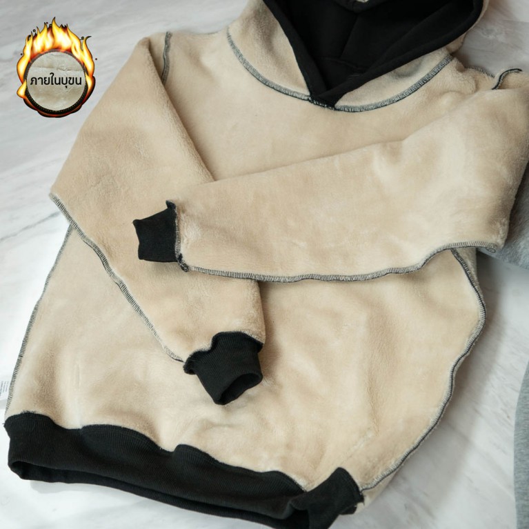 Polar fleece hoody (เฉพาะเสื้อฮู้ด)