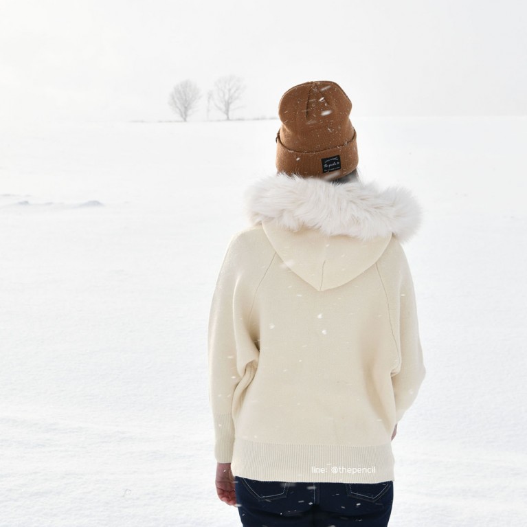 Foxy sweater (แอชบลาวน์/ดำ/เทา/น้ำตาลส้ม/ครีม)