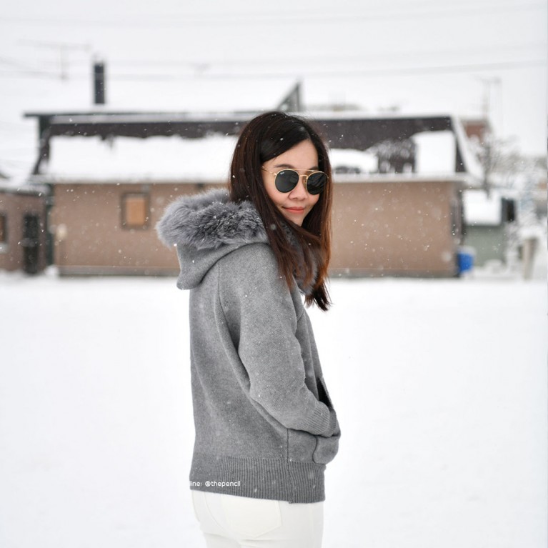 Foxy sweater (แอชบลาวน์/ดำ/เทา/น้ำตาลส้ม/ครีม)