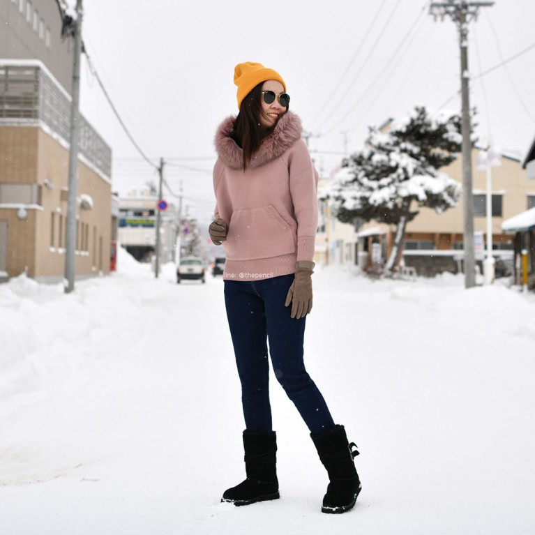 Foxy sweater (แอชบลาวน์/ดำ/เทา/น้ำตาลส้ม/ครีม)