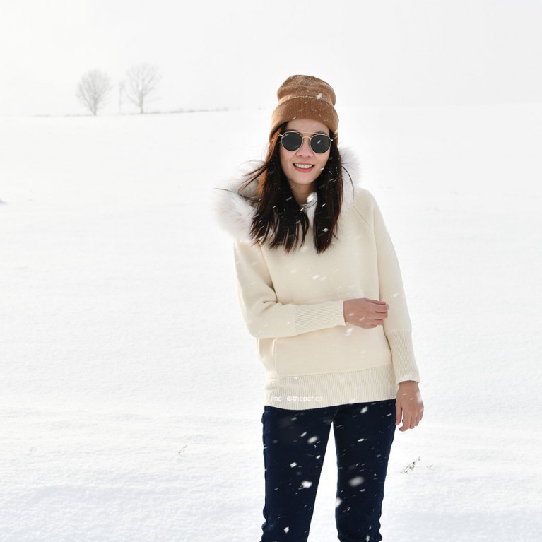Foxy sweater (แอชบลาวน์/ดำ/เทา/น้ำตาลส้ม/ครีม)
