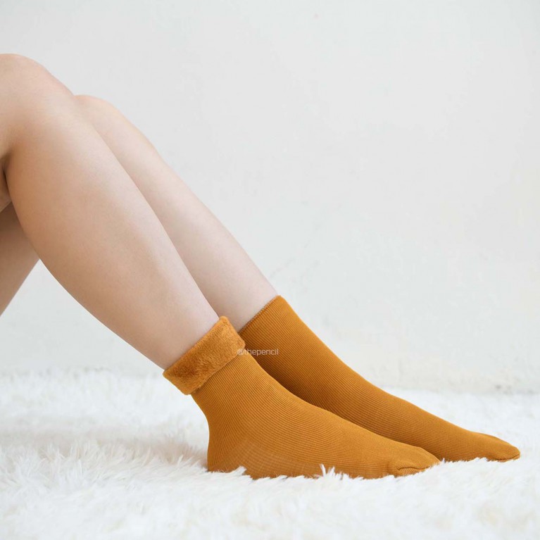 Nylon super sock (ดำ/เทาเข้ม/เนื้อ/ขาว/เหลือง)