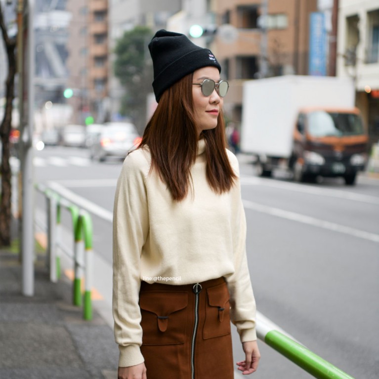 Basic turtleneck sweater 2 (ครีม/ดำ/แดงอิฐ/ชมพู/เทา)