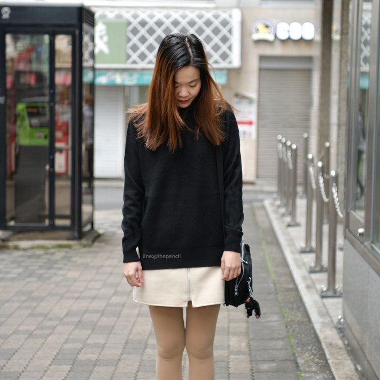 Basic turtleneck sweater 2 (ครีม/ดำ/แดงอิฐ/ชมพู/เทา)