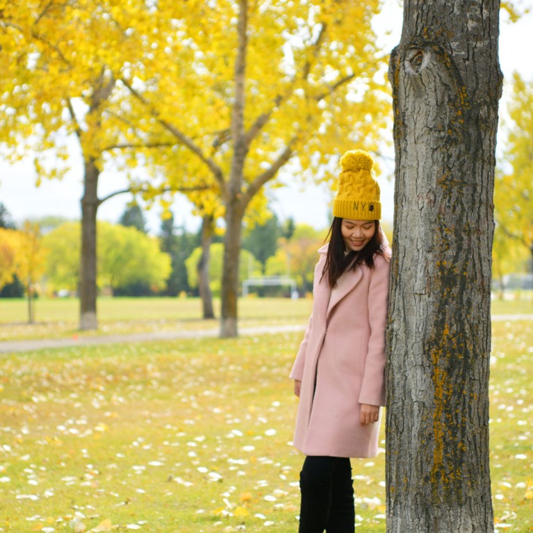 English stitch coat (น้ำตาล/ดำ/ชมพูอ่อน)