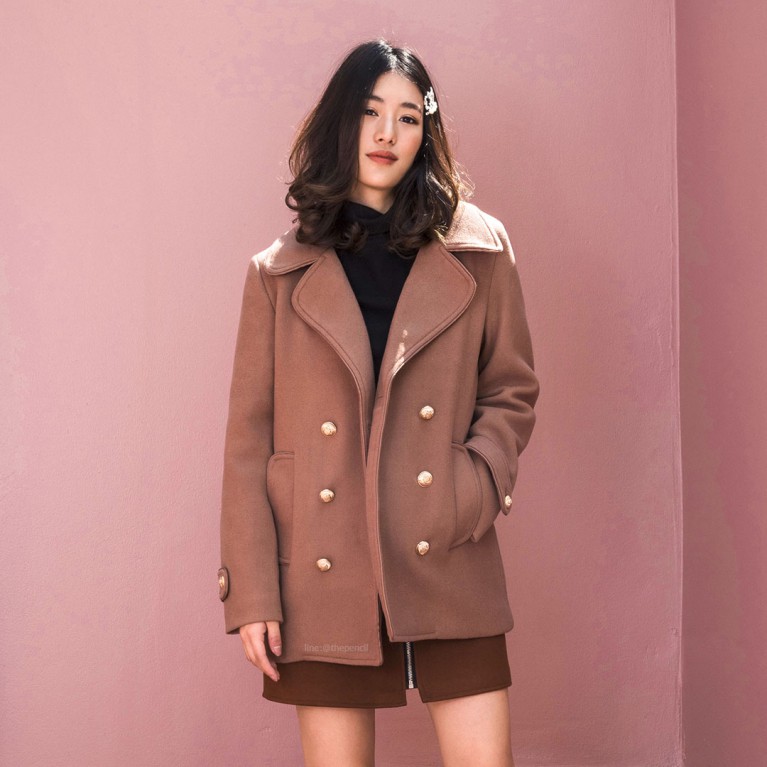 Royal coat (ดำ/น้ำตาล/ชมพู)