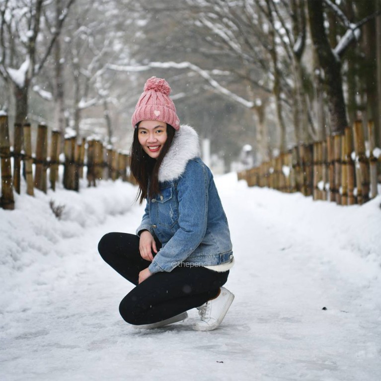 Fur denim jacket