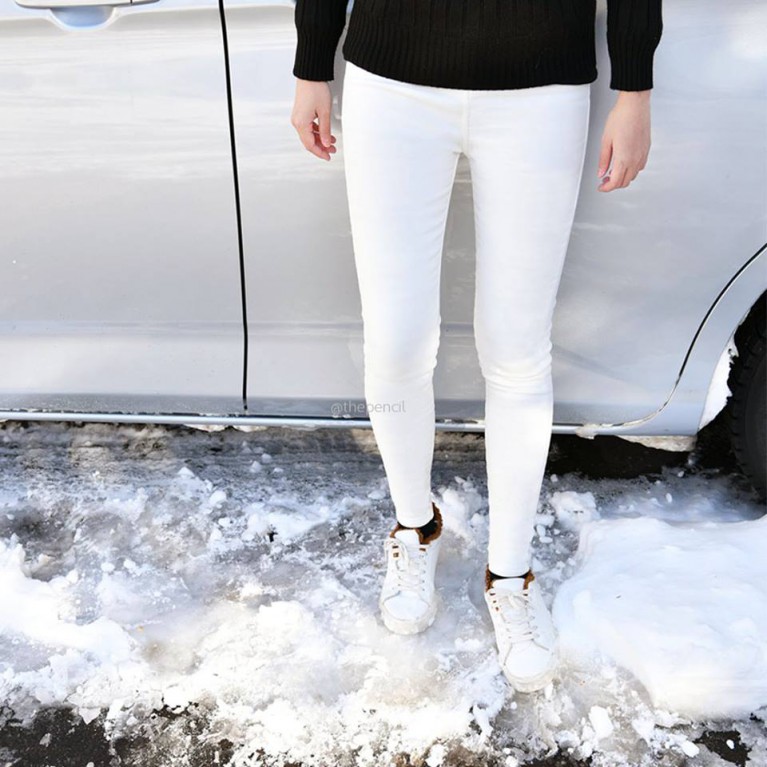 Skinny feel warm 