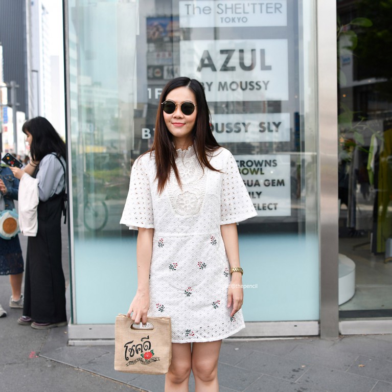 Flower lace dress