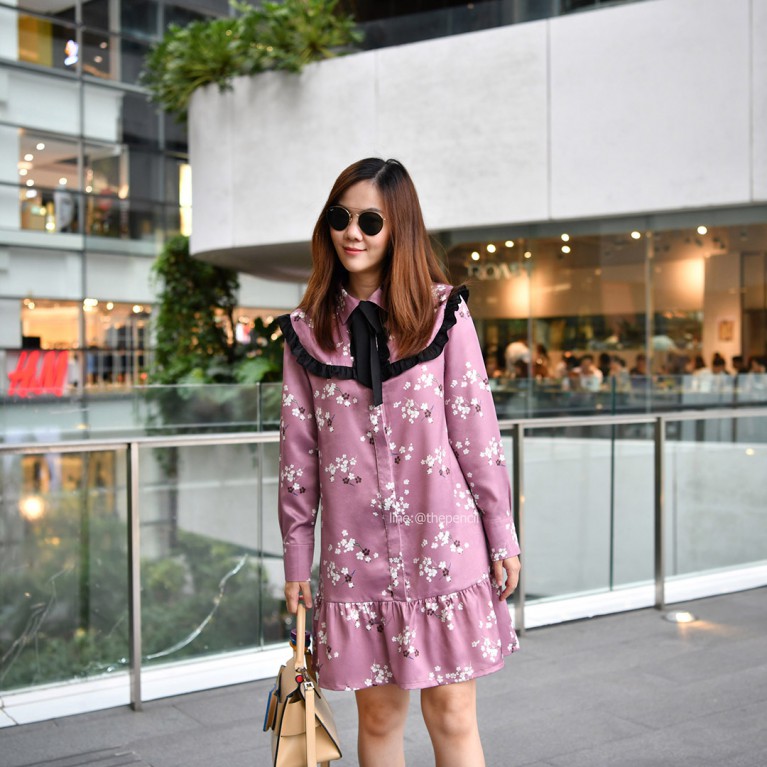 Pink cute dress