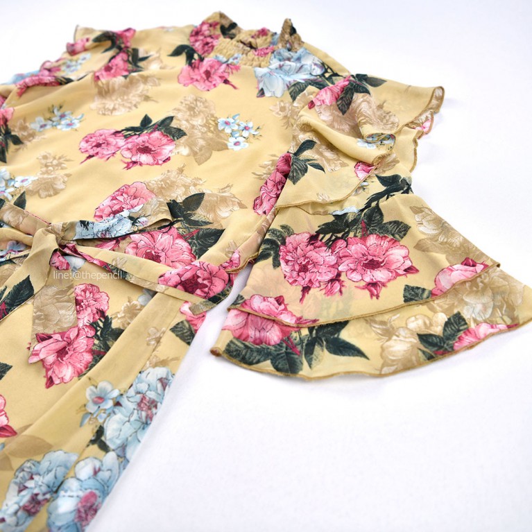 Floral midi dress