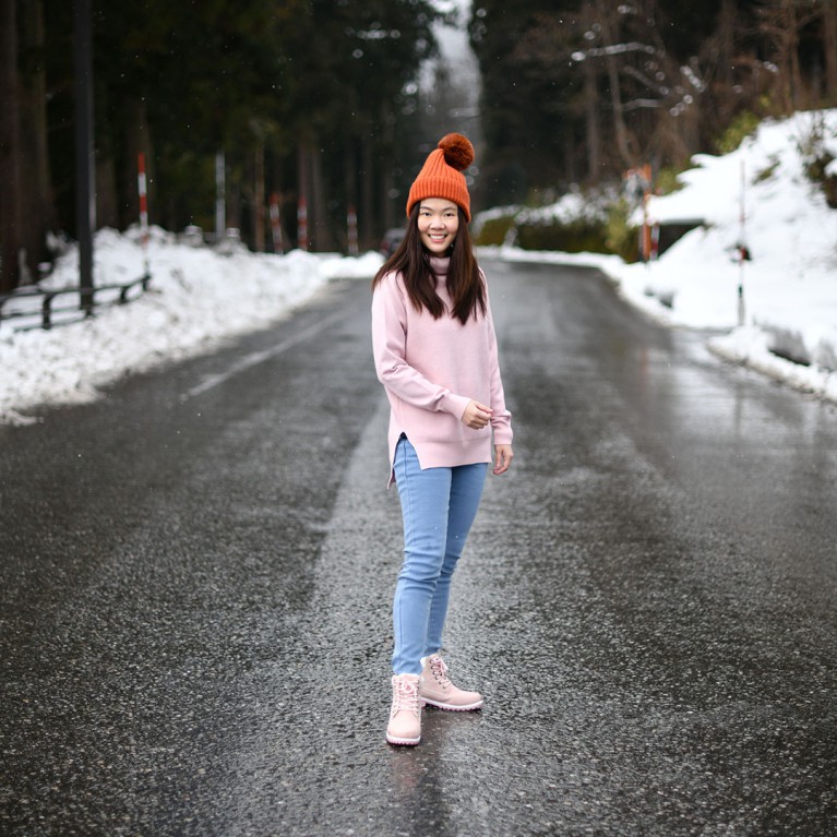 Basic turtleneck sweater 2 (ครีม/ดำ/แดงอิฐ/ชมพู/เทา)