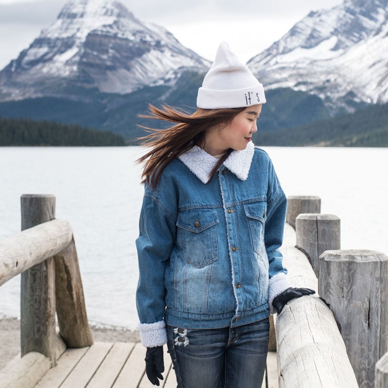 Oversize denim jacket