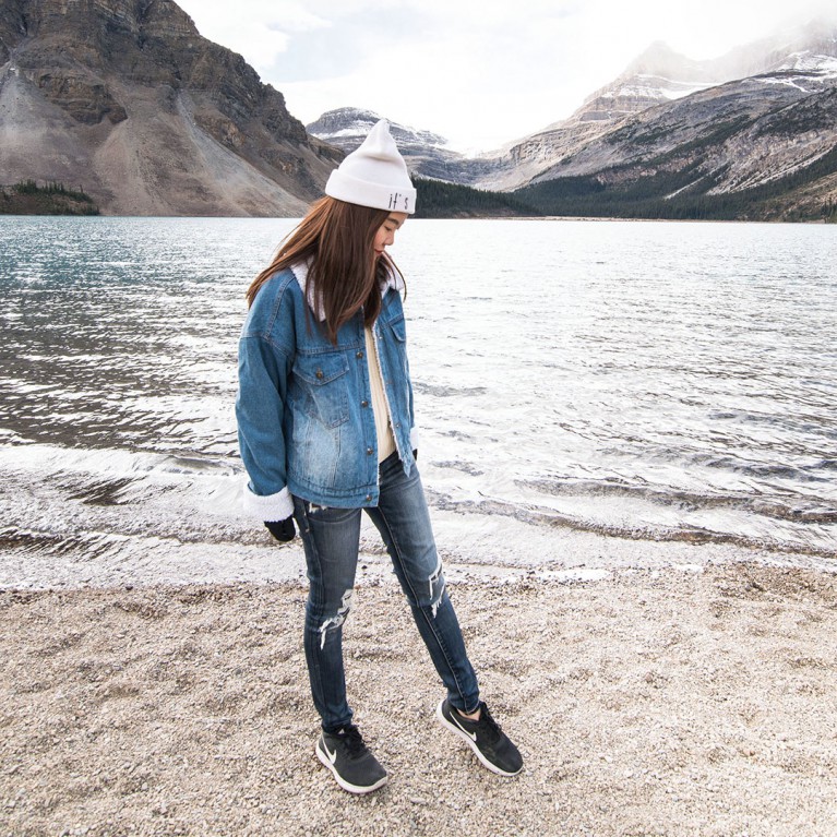 Oversize denim jacket