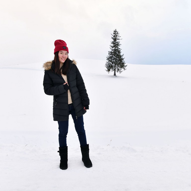 Handy Padded Fur Down Coat
