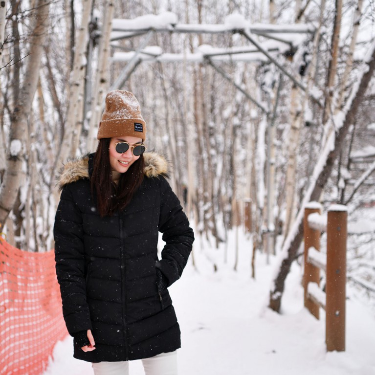 Handy Padded Fur Down Coat