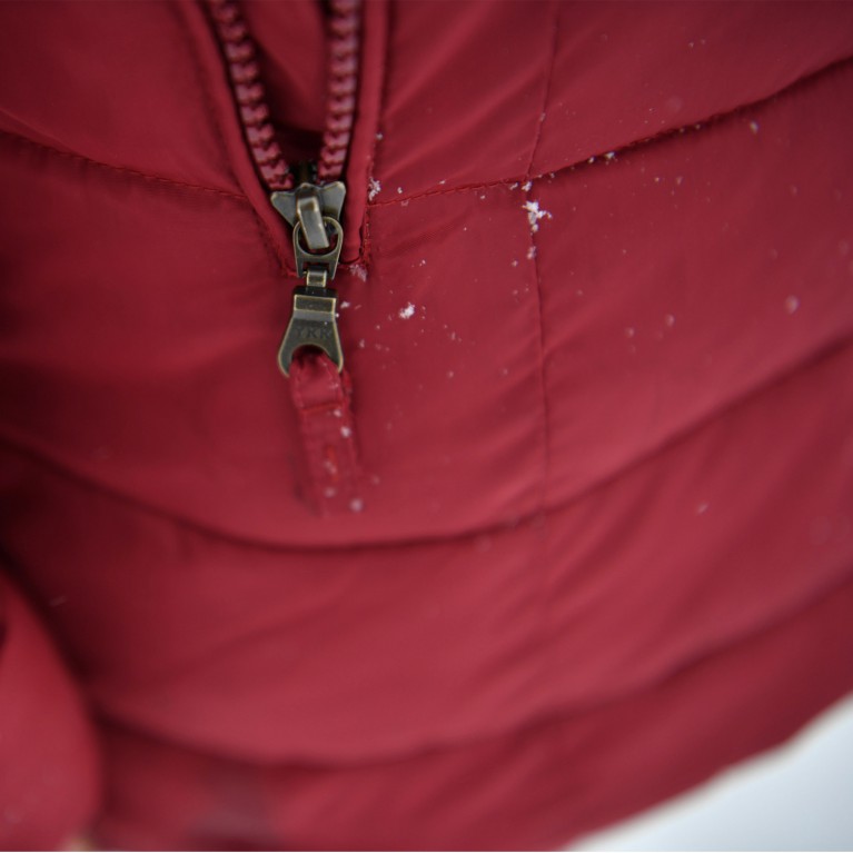 Handy Padded Fur Down Coat