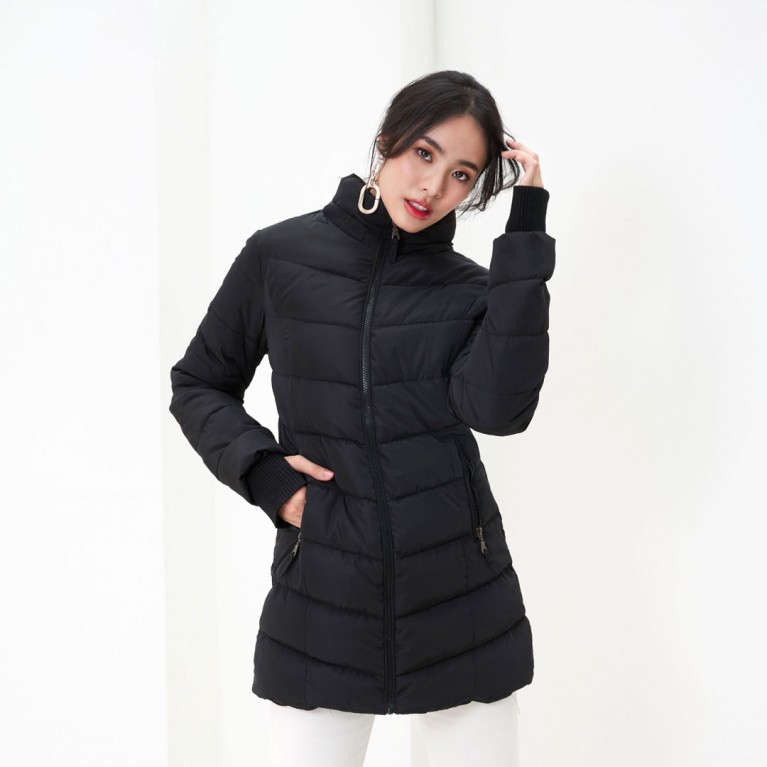 Handy Padded Fur Down Coat