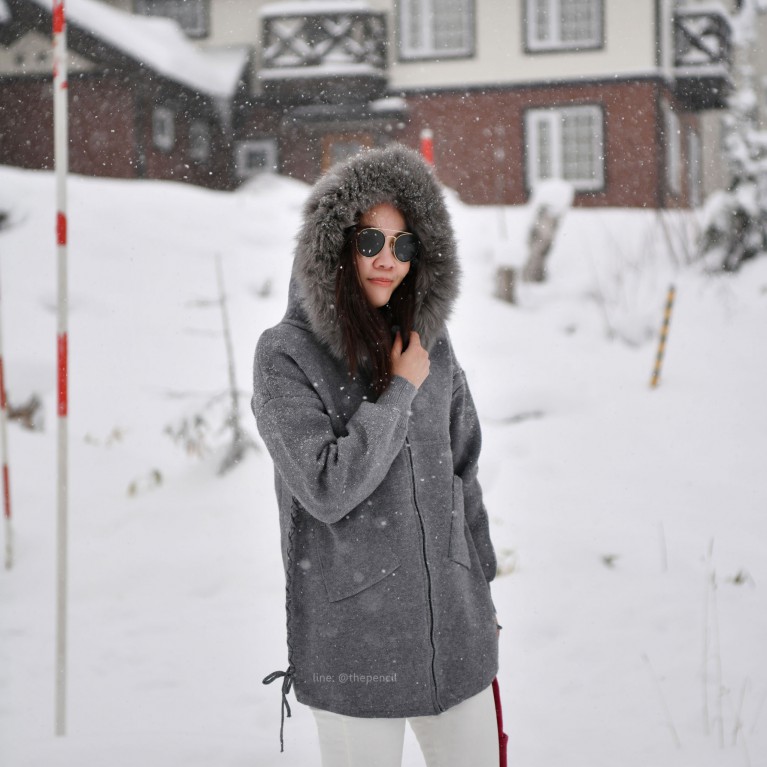 Foxy long sweater