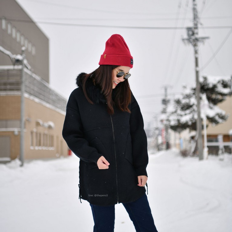 Foxy long sweater