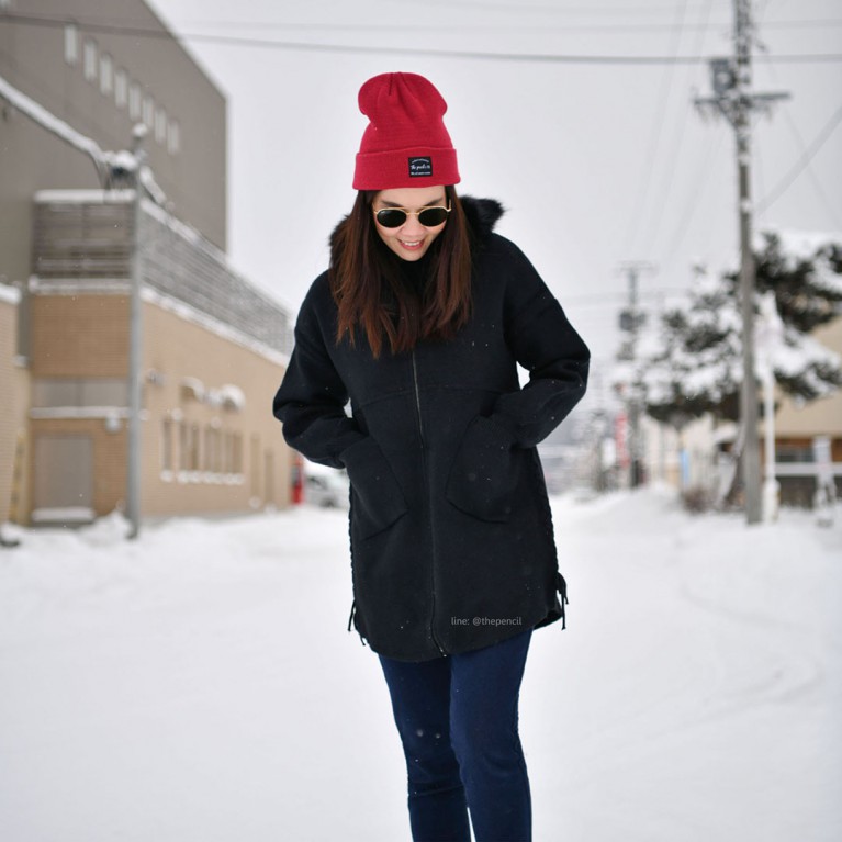 Foxy long sweater
