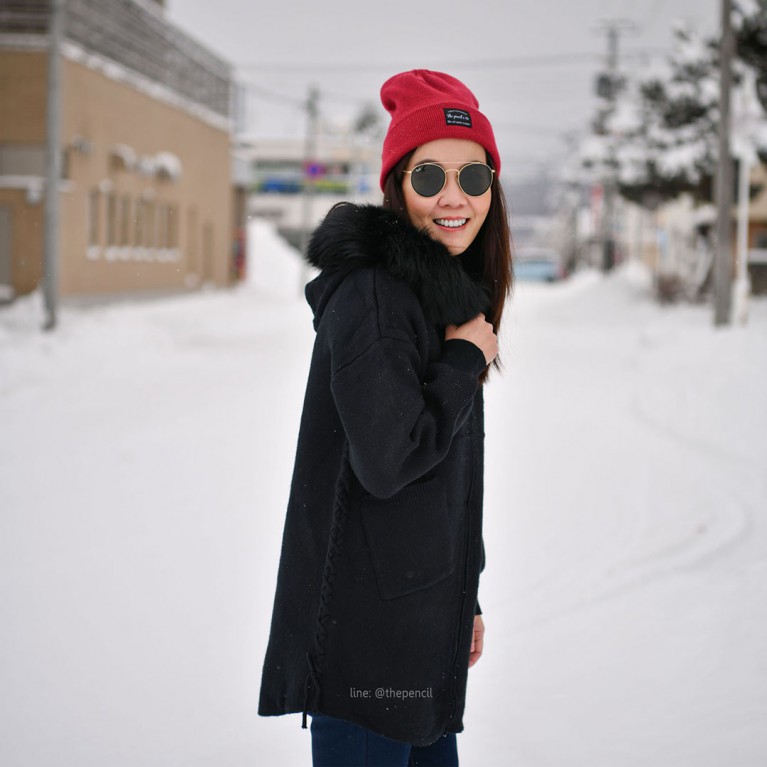 Foxy long sweater