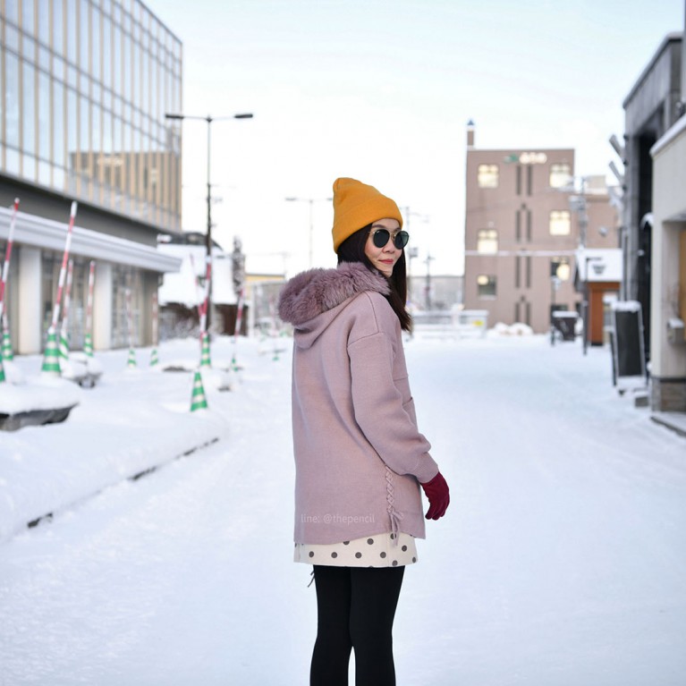 Foxy long sweater