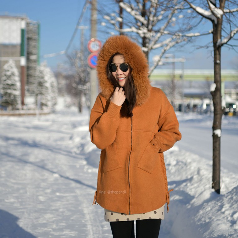 Foxy long sweater