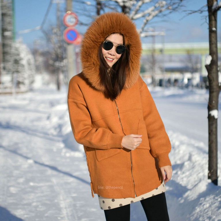 Foxy long sweater
