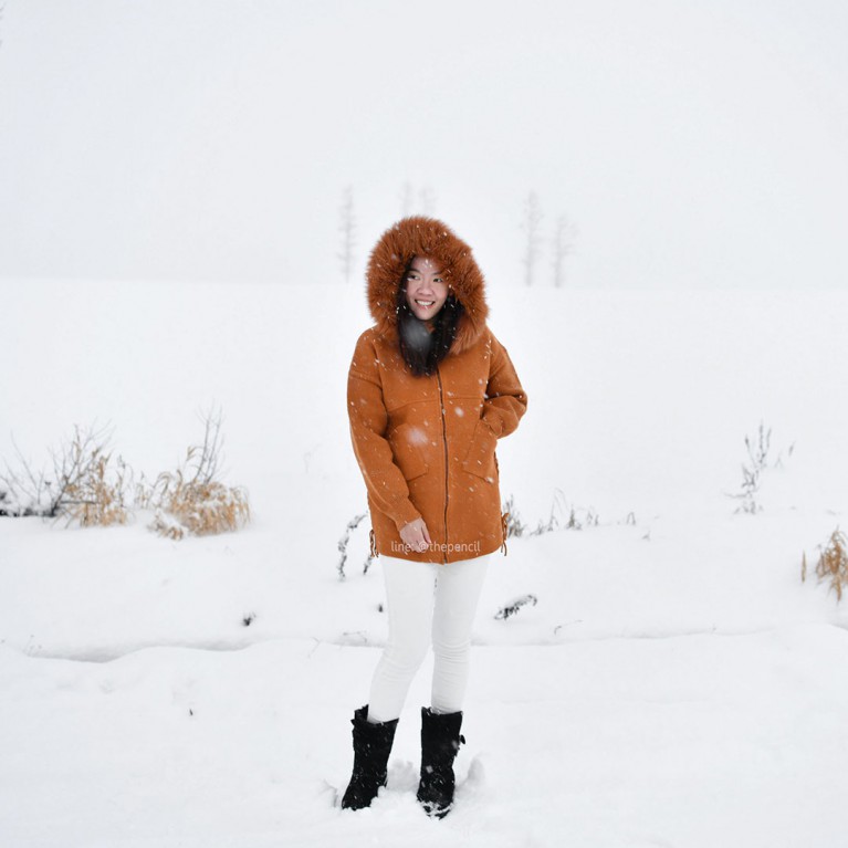 Foxy long sweater
