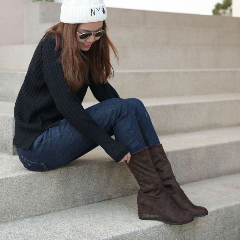 Mini two ways boots (น้ำตาล/ดำ)