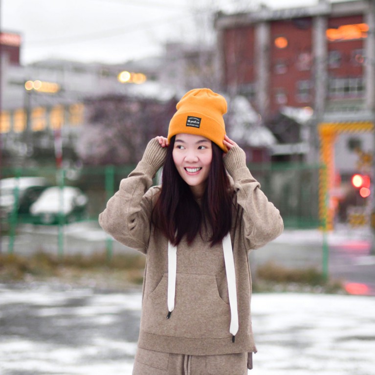 Knit warm journey set (ดำ/เทา/เบจ/ครีม/ชมพู)