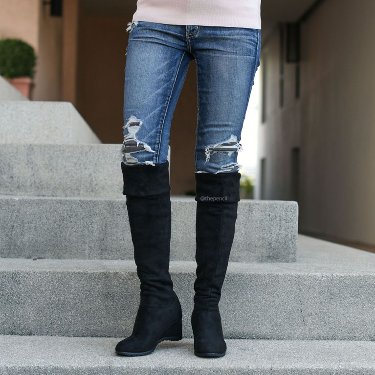 Two ways boots (น้ำตาล/ดำ)