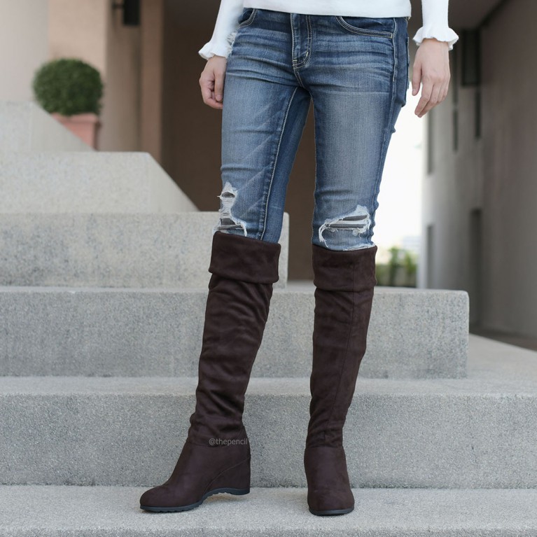 Two ways boots (น้ำตาล/ดำ)