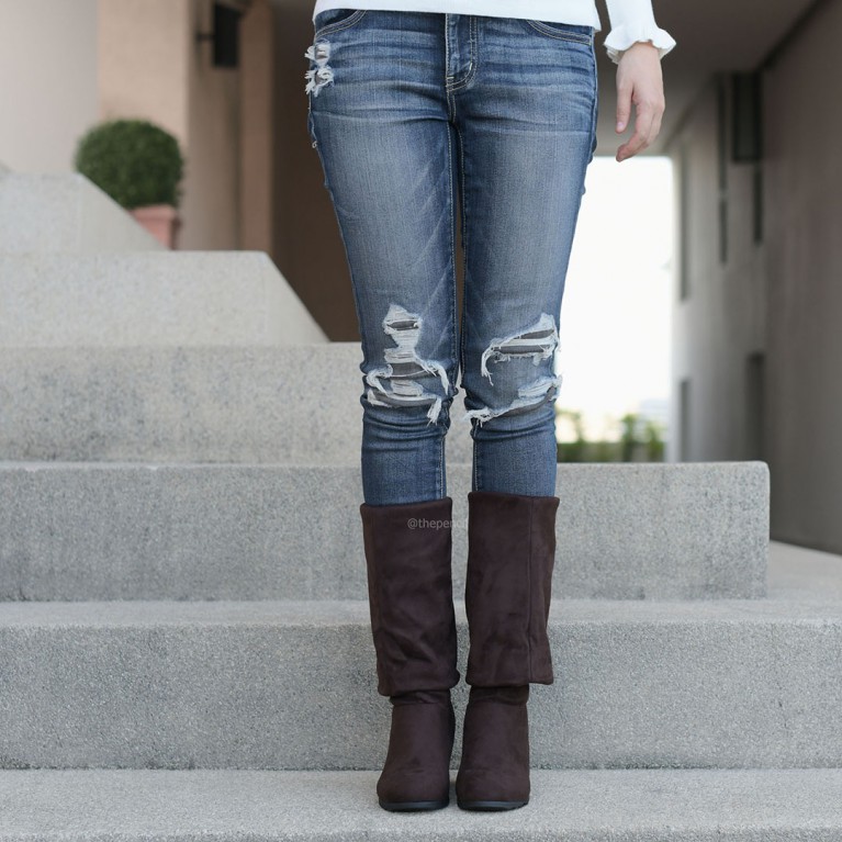 Two ways boots (น้ำตาล/ดำ)
