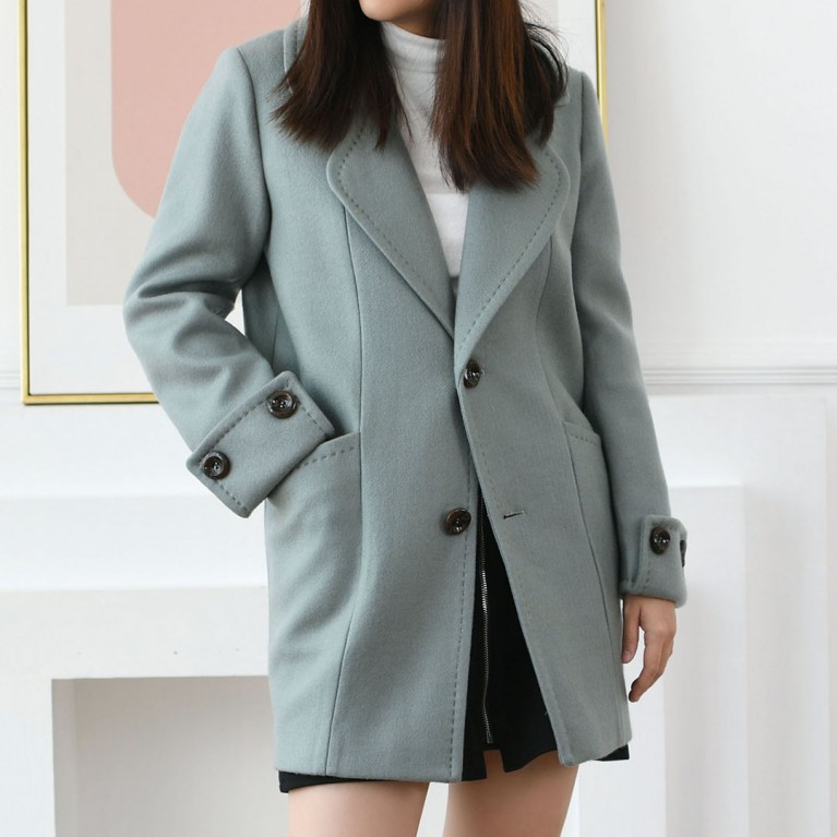 New York coat (เขียว / แดง)