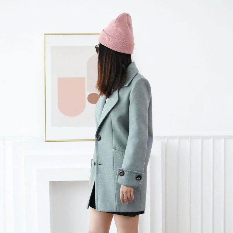 New York coat (เขียว / แดง)