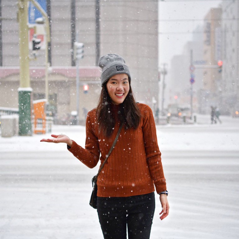Striped super warm sweater (มี 7 สีให้เลือก)