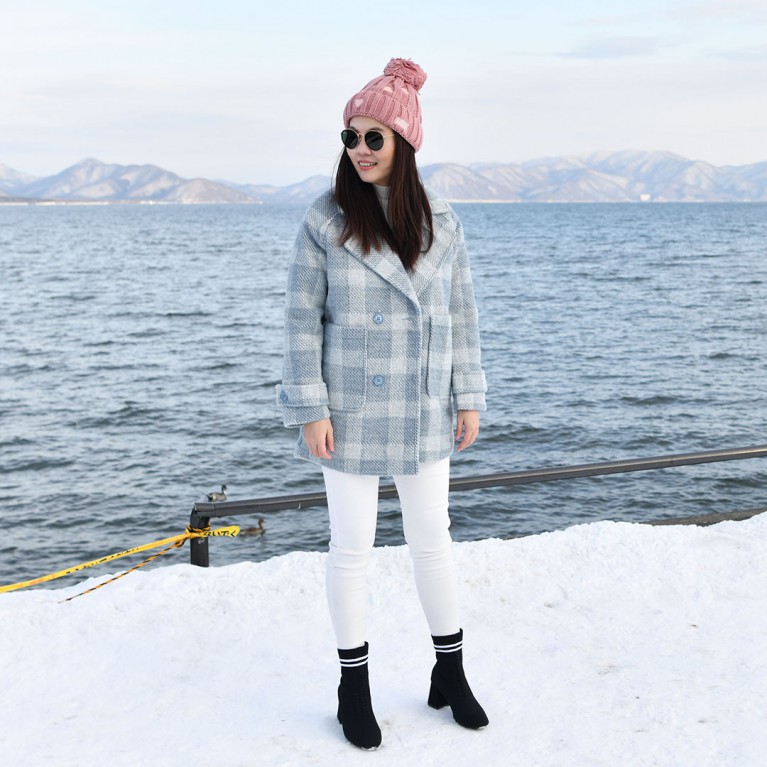 Wool scotty coat