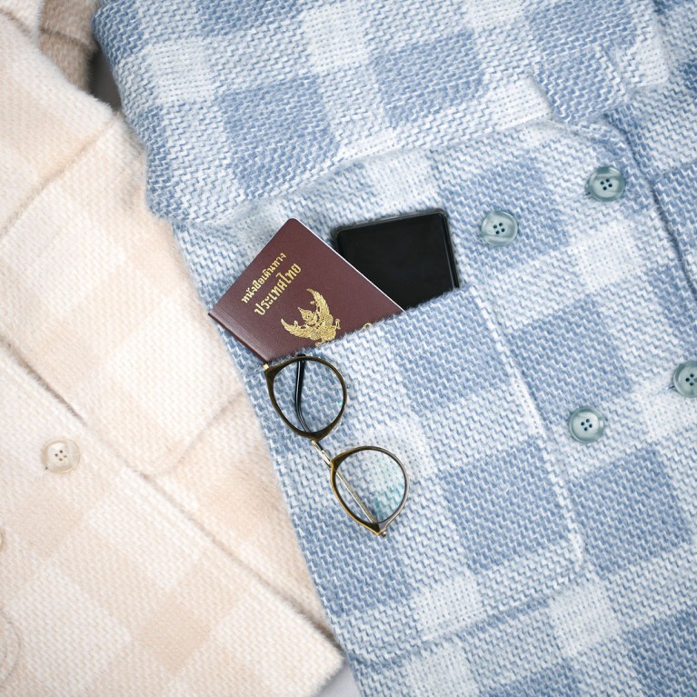 Wool scotty coat
